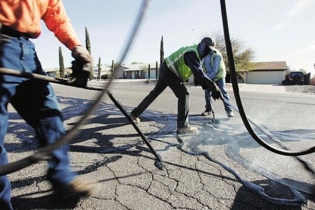 Potholes seem like a no-win situation  
