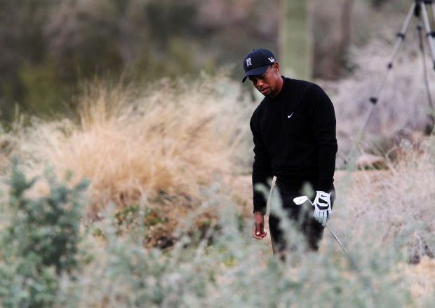 Tiger Woods at Match Play 2013