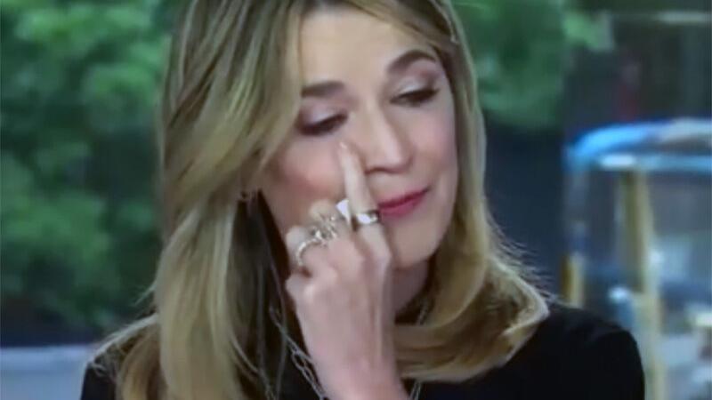 Savannah Guthrie tearfully tells 'Today' viewers family in agony