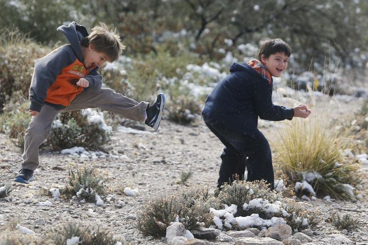 Snow in Tucson