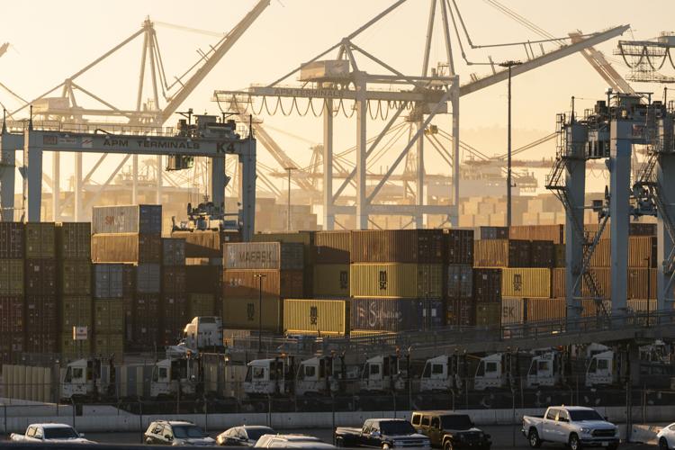 Port Backlog California