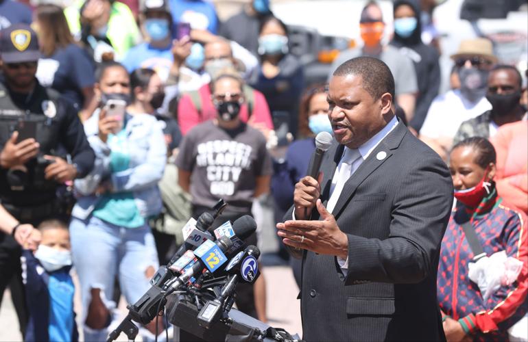 Atlantic City Mayor Marty Small Sr. press conference