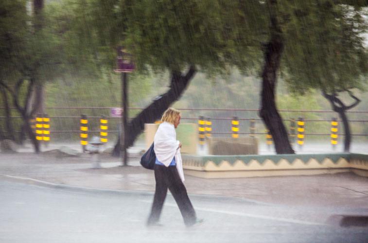 Monsoon storm in Tucson
