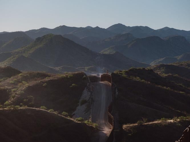 Steep hills east of Sasabe