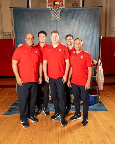 USA Basketball's five-person U19 staff