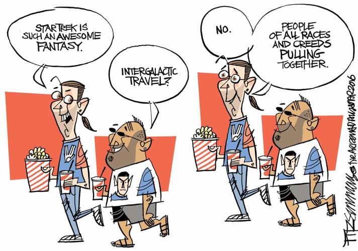 Daily Fitz Cartoon: Trek