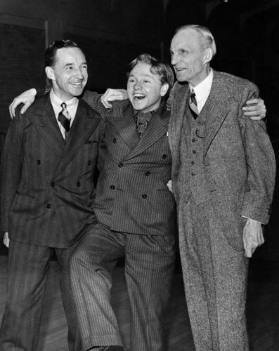 Henry Ford, Edsel Ford, Mickey Rooney