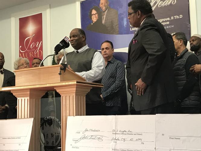 Atlantic City petition press conference