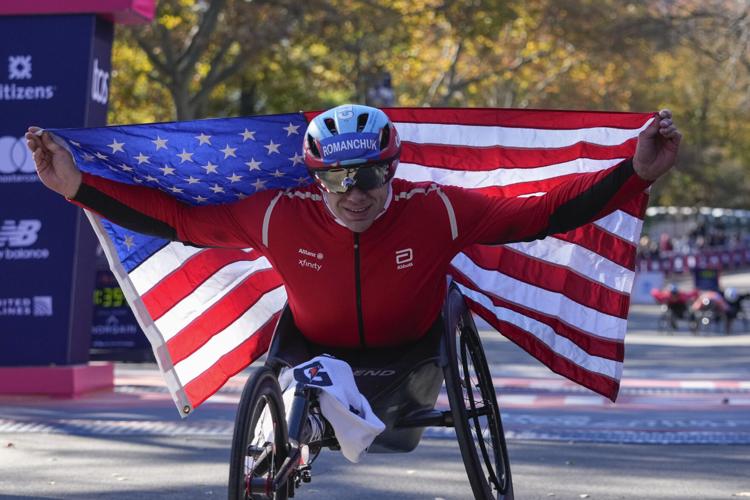 Boston Marathon- Wheelchair at 50