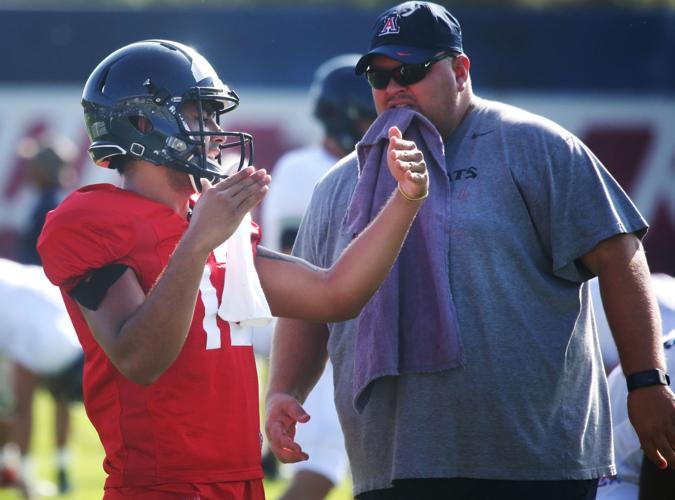 Arizona Wildcats football practice