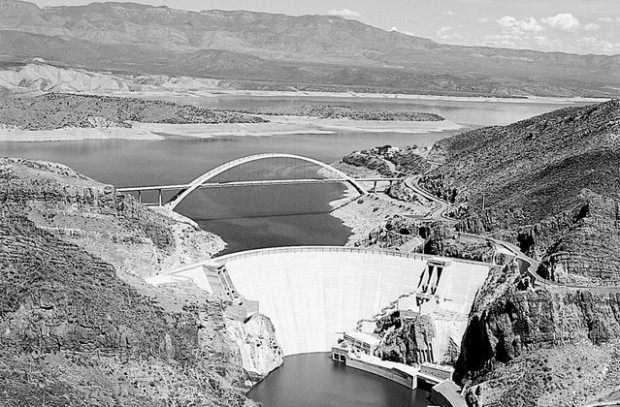 Roosevelt Lake level is highest on record  