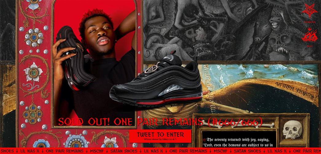 Nike sues the maker of Lil Nas X 'Satan Shoes' for trademark infringement