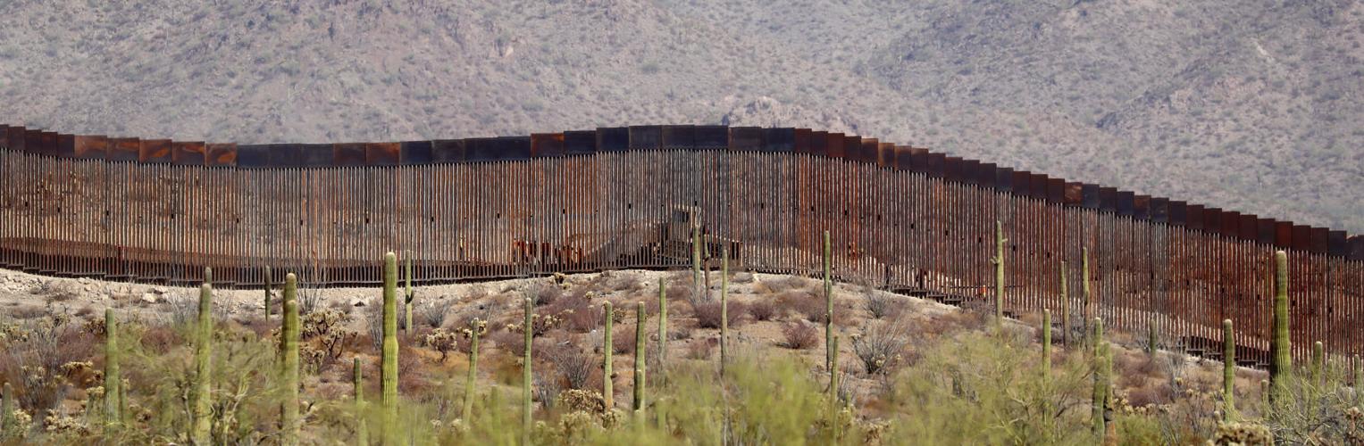 Border Wall, Arizona-Mexico border