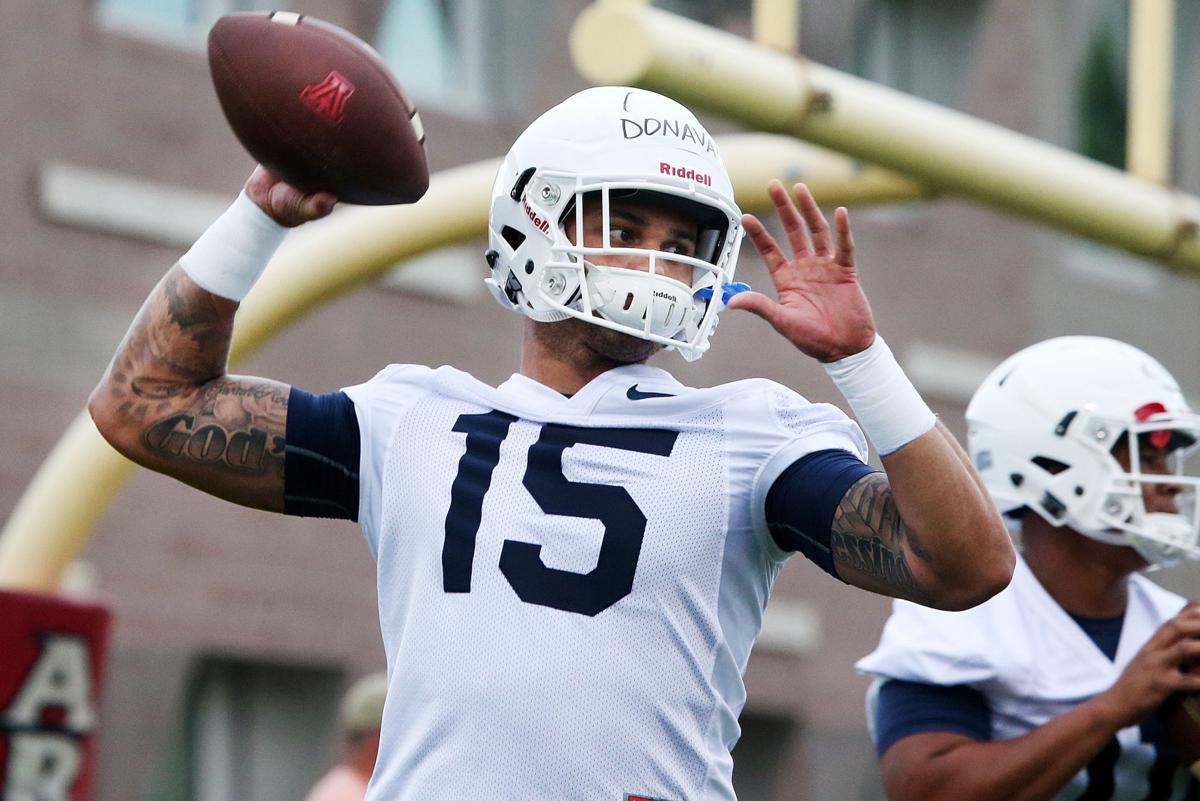 Arizona Wildcats football practice