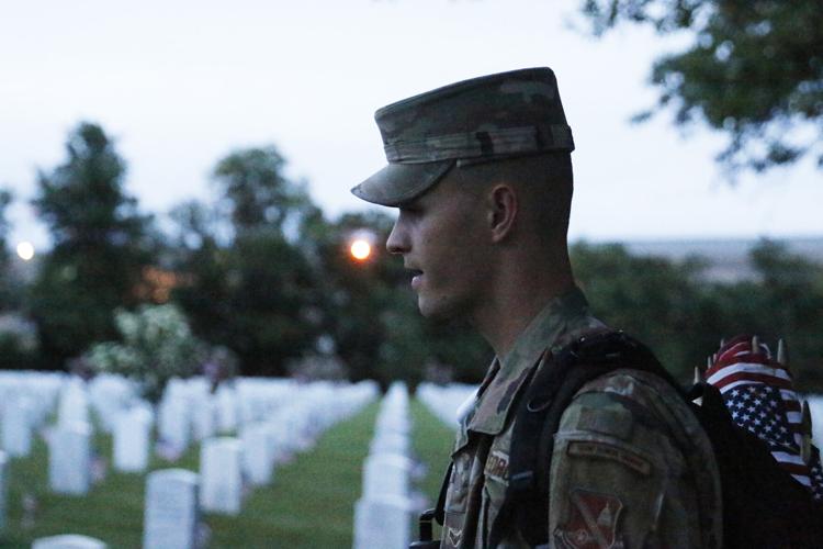 ‘Flags-in’ event prepares Arlington for Memorial Day
