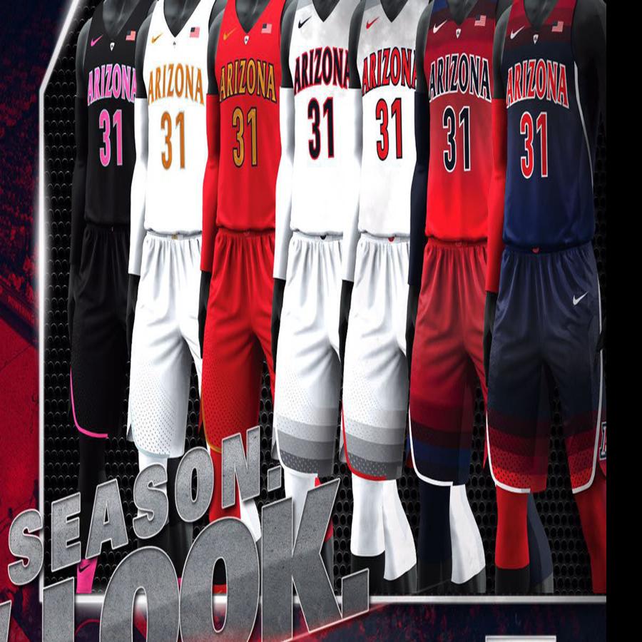 Arizona Wildcats Basketball Uniforms Have New Cut Colors