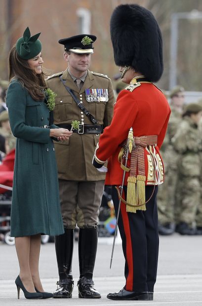 Britain Royal St Patricks Day Parade