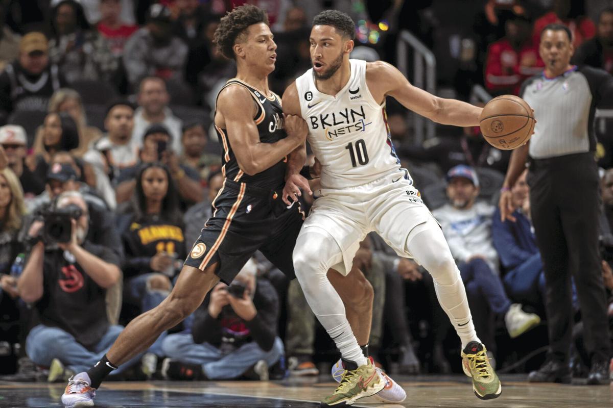 Nets Hawks Basketball