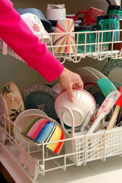 Moms spending less time behind a mop, more in front of a TV
