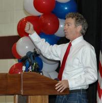 Rand Paul pitches freedom, pokes McCain on AZ stop