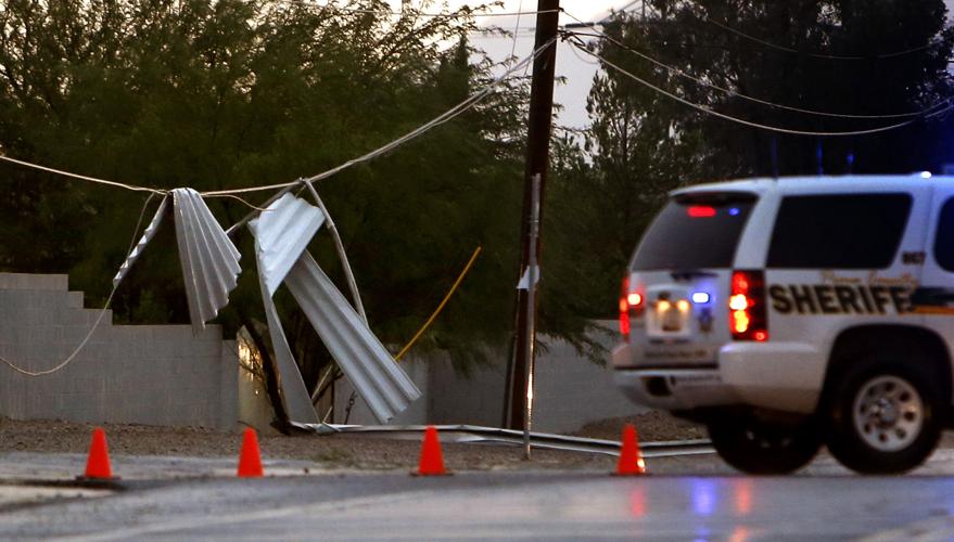 Monsoon storm in Tucson