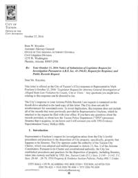 City responds to AG investigation, policy to destroy guns