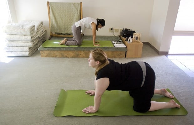 Prenatal yoga is meant to empower   