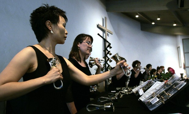 Bells make a joyous sound   