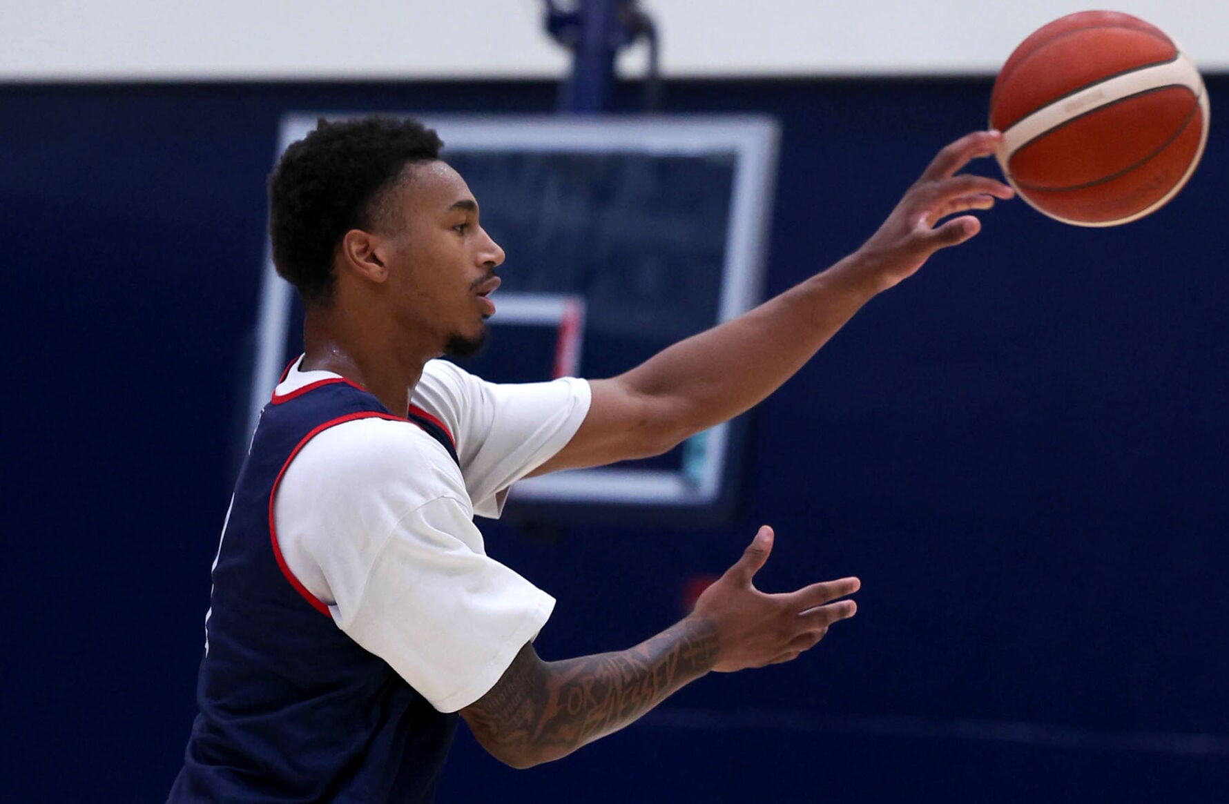 Arizona men’s basketball practice