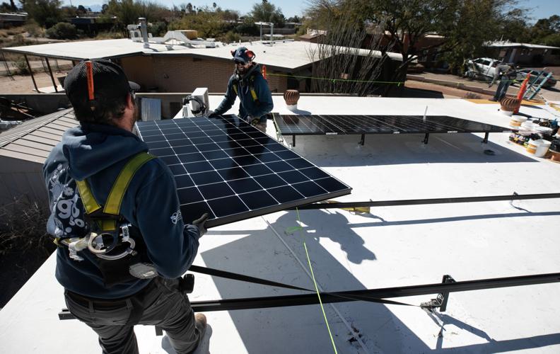Solar panels, TFS, Tucson