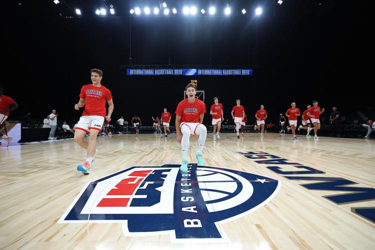 Arizona men's basketball vs. Lebanon | Aug. 19, 2023 | Abu Dhabi, UAE