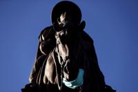 Face masks on objects