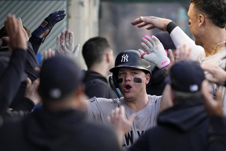 Yankees Angels Baseball
