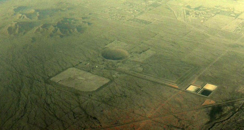 Mine tales Arizona divided into 3 distinct landforms