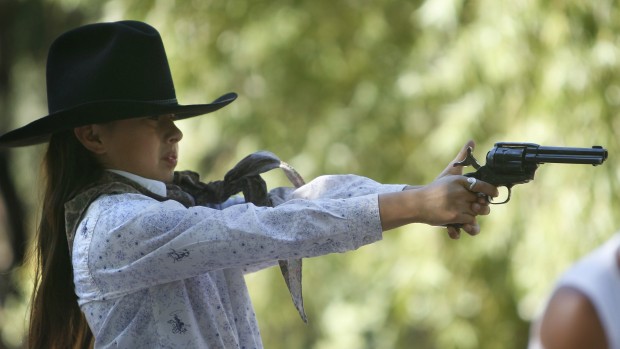 Guns are a-blazin' at fast-draw fest   