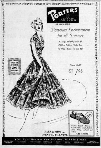 Vintage advertisements from the Arizona Daily Star