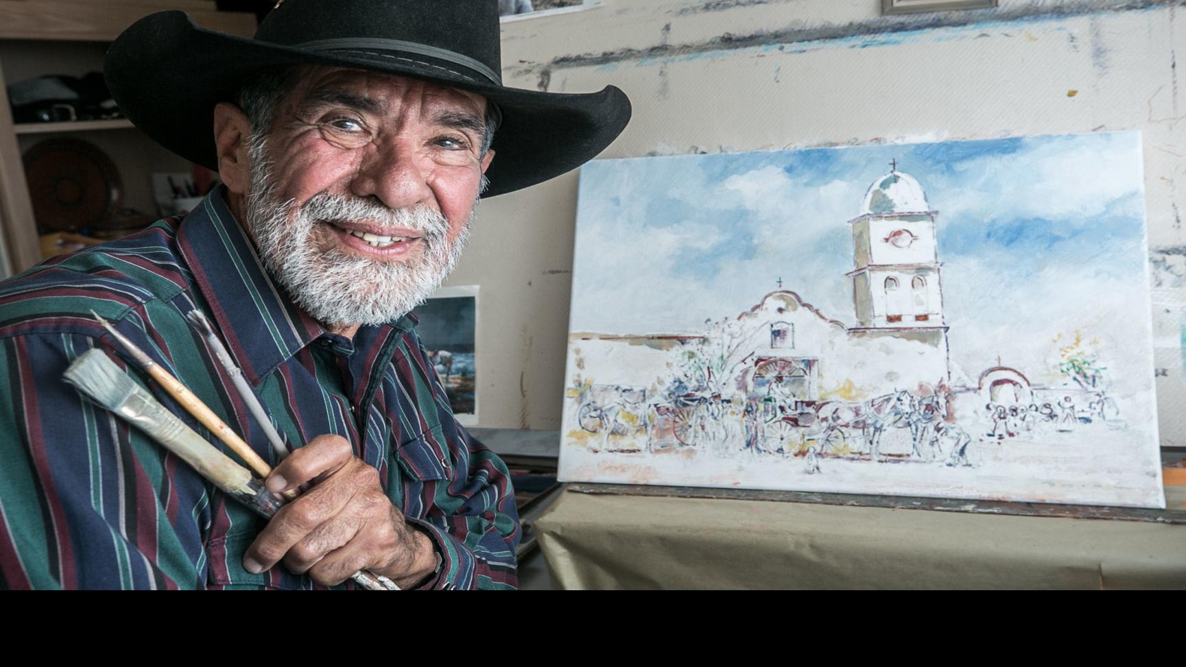 Neto S Tucson Self Taught Cowboy Artist Lassoed By Tucson Museum