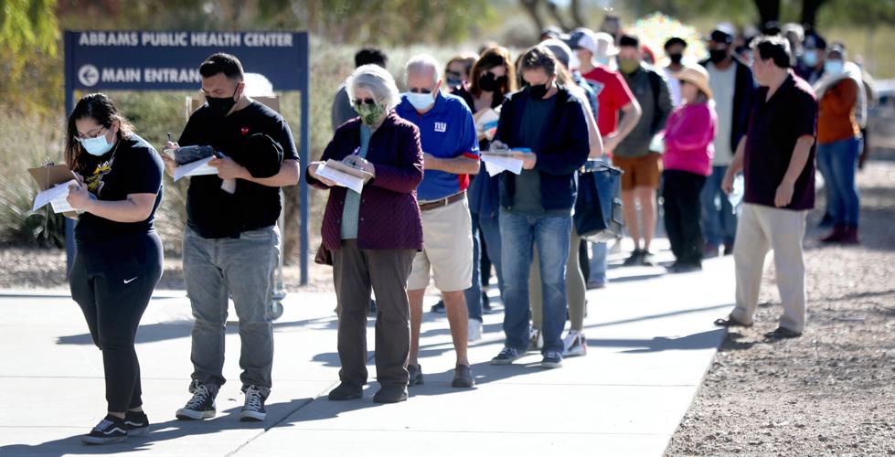 COVID tests, Pima County, 2021