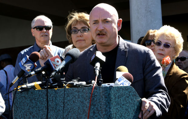 Giffords at Tucson shooting site
