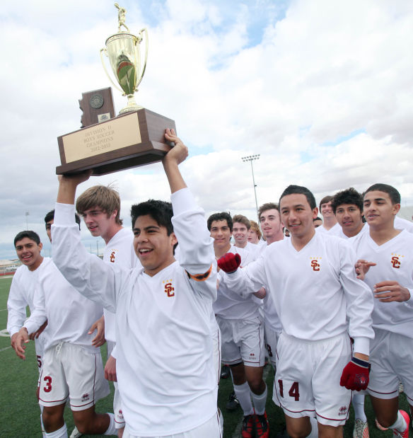 High school boys soccer championship