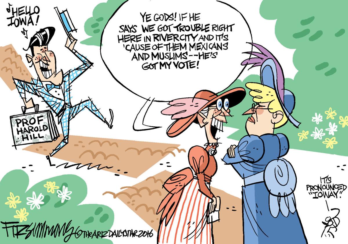 Daily Fitz Cartoon: Iowa