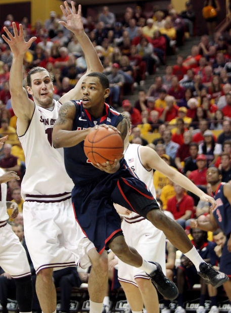 Arizona basketball senior Mark Lyons