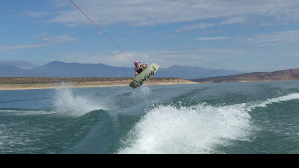 Wakeboard hits 4 lakes for 40th birthday