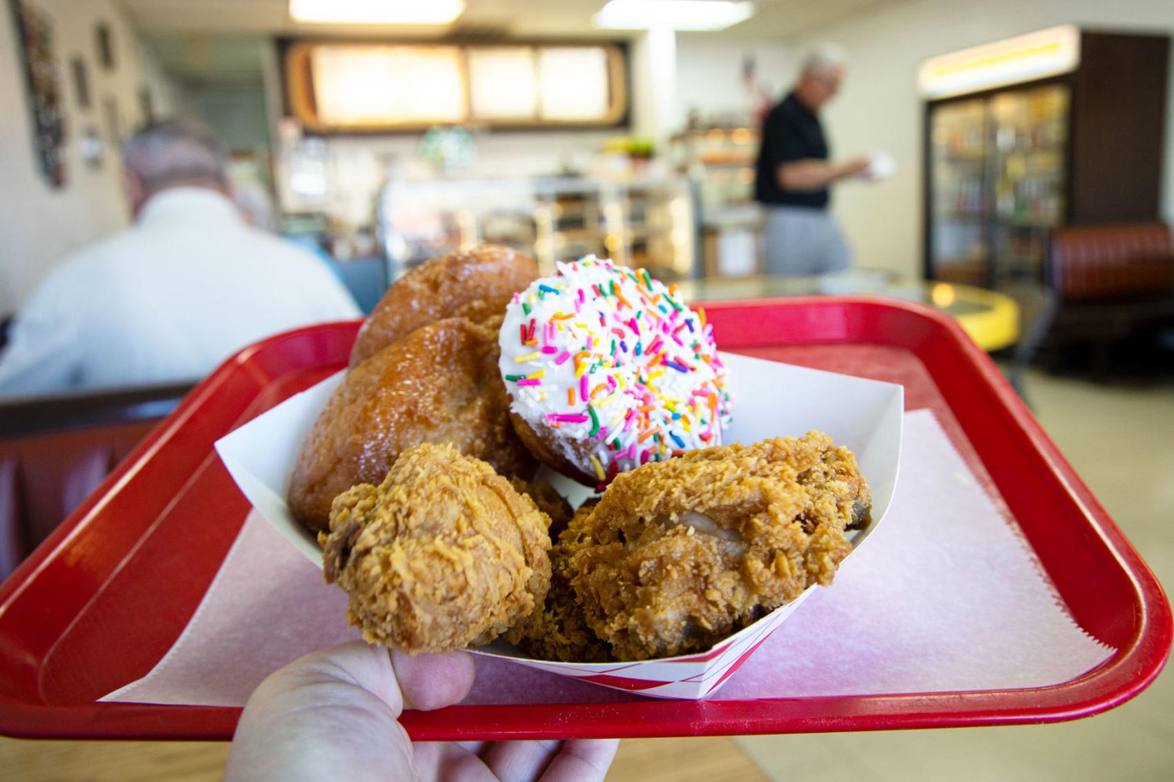 Fried chicken and doughnuts?! Try the world's best combo at this Tucson