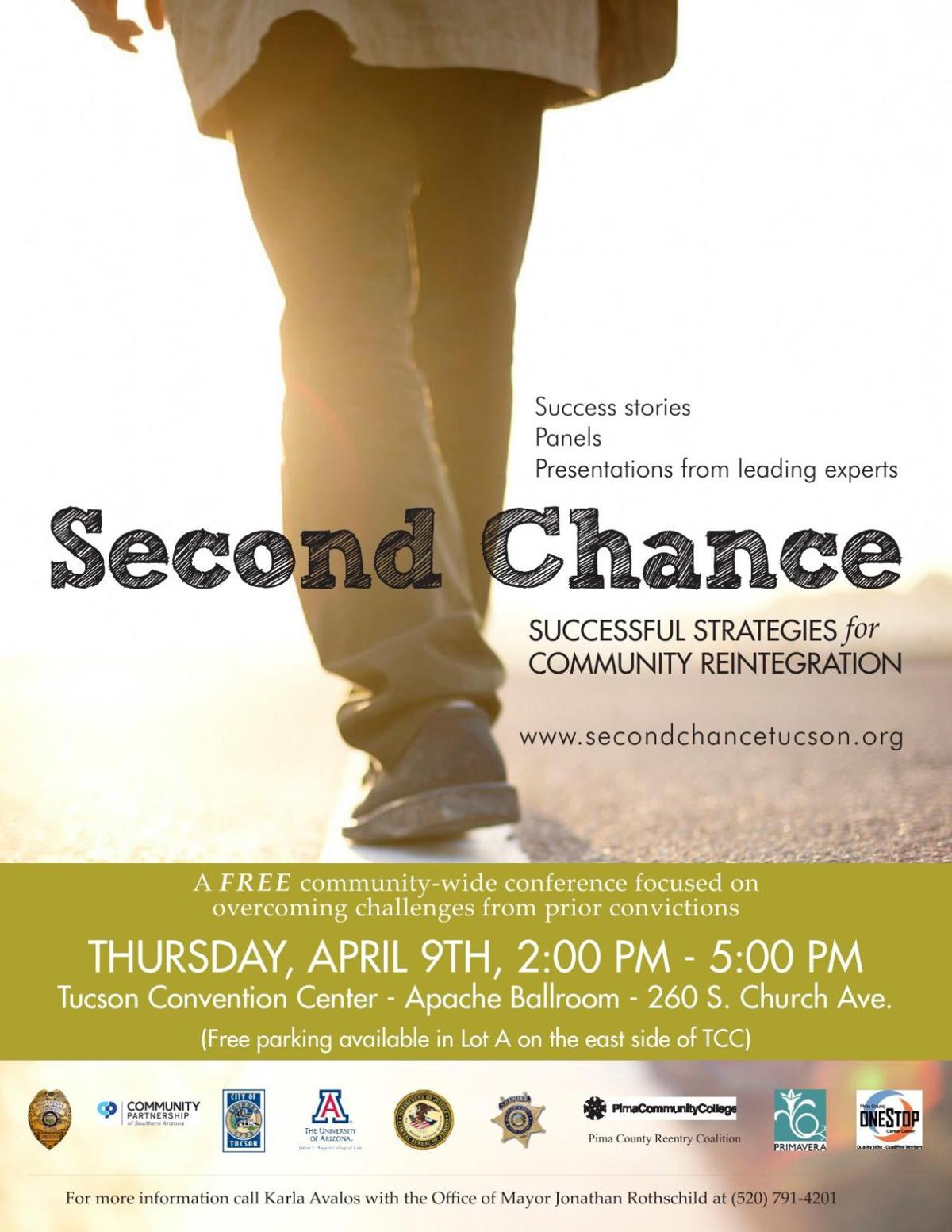 Second Chance Conference Flyer