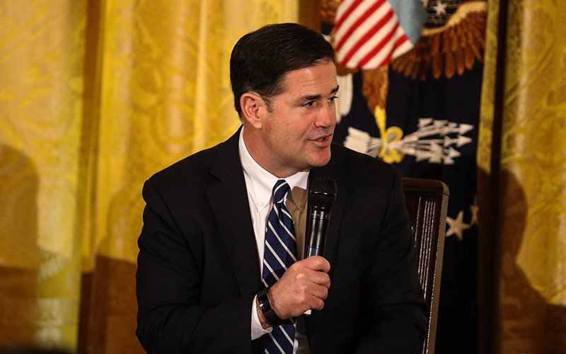 Ducey joins Arizona sheriffs at White House event defending ICE agents