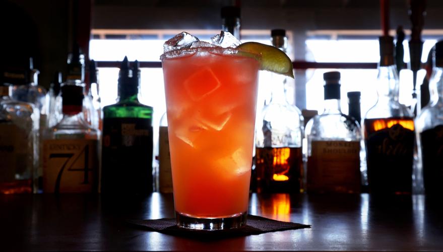 Prickly pear margarita