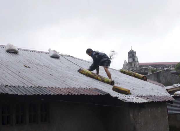 Typhoon in the Philippines