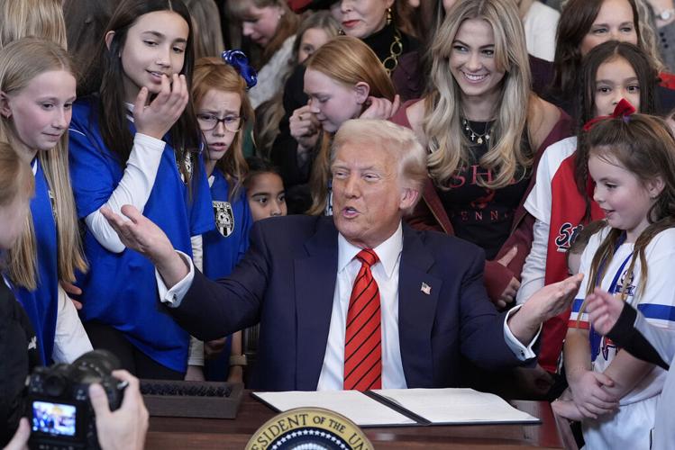 Trump trans athletes