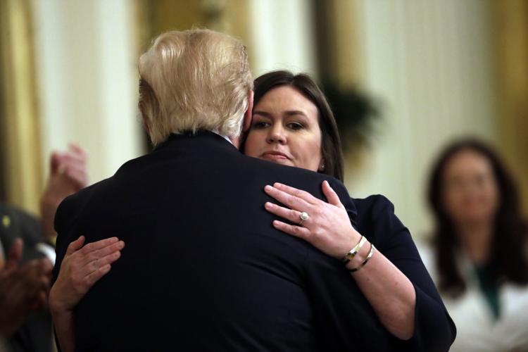 June 13, 2019: Press secretary Sarah Sanders